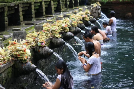 Tirta Empul Temple Purification and Sacred Monkey Forest